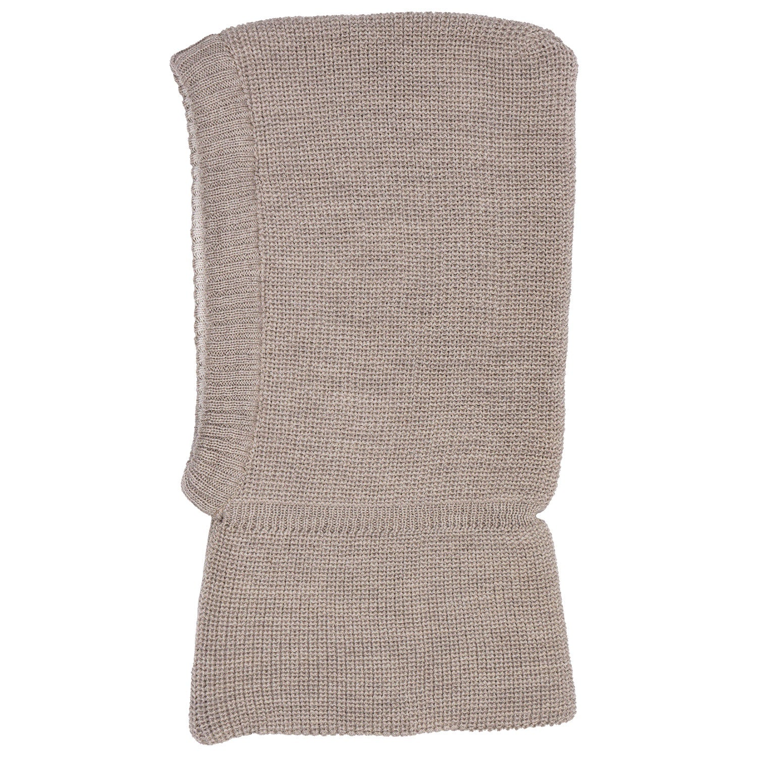 Wool knit balaclava