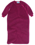 Wool fleece long sleeve sleepsack