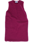 Reiff wool fleece sleeveless sleepsack in berry