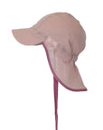 Pickapooh Tony organic cotton sun hat in soft pink