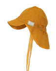 Pickapooh Tony organic cotton sun hat in buttercup