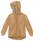 Disana boiled wool jacket in caramel