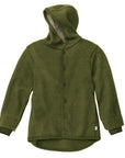 Disana boiled wool jacket in olive