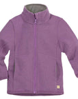 Lightweight boiled wool jacket