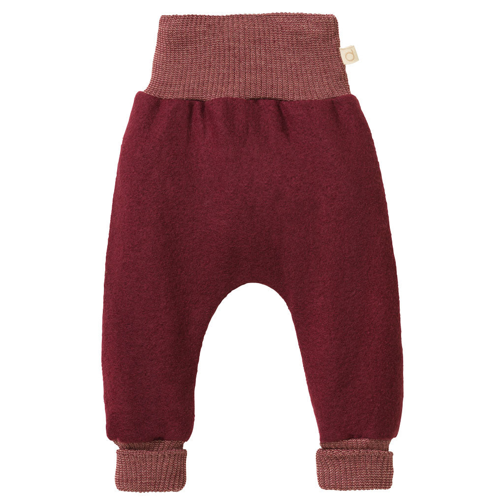 Disana boiled wool bloomers in cassis