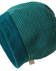 Disana wool pacific mint melange beanie