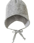 Disana boiled wool hat in gray