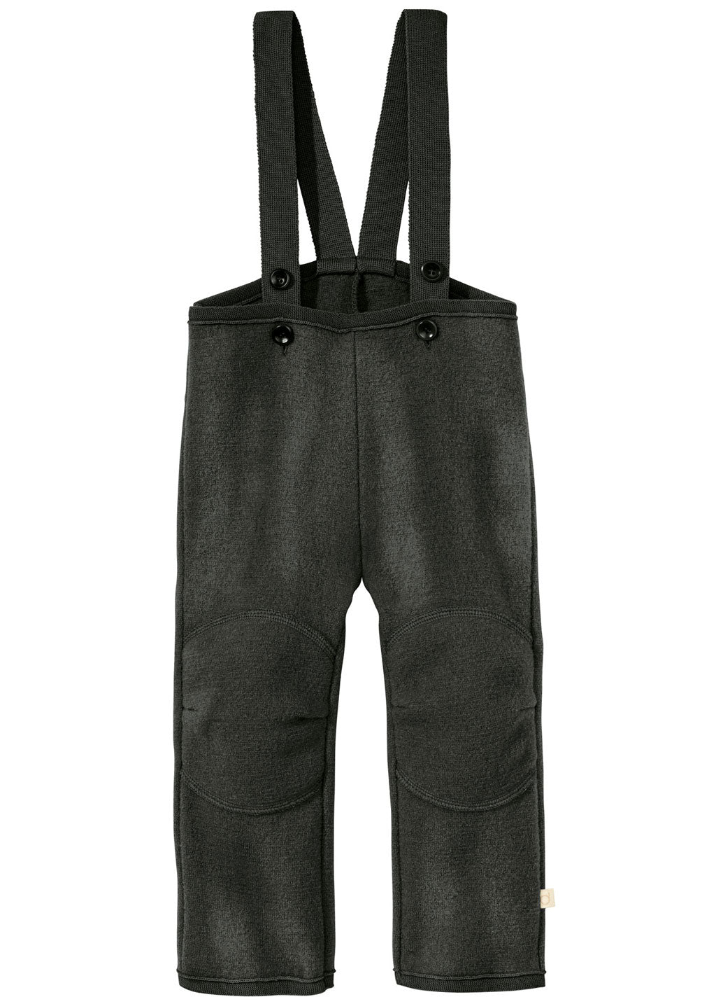 Disana boiled wool trousers in charcoal