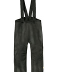 Disana boiled wool trousers in charcoal