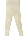 Disana lightweight wool leggings in natural
