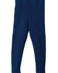 Disana lightweight wool leggings in navy