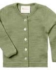 Wool baby cardigan