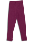 Engel children's wool-silkleggings in orchid