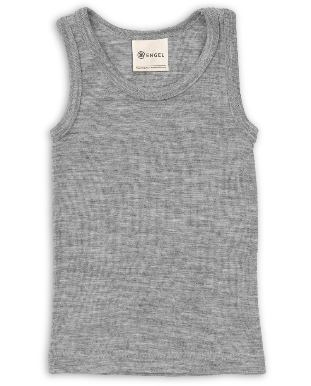 Engel wool/silk children's tank in gray
