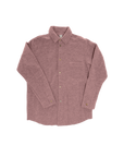 Boiled wool shirt jacket