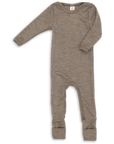 Wool/silk sleep overall