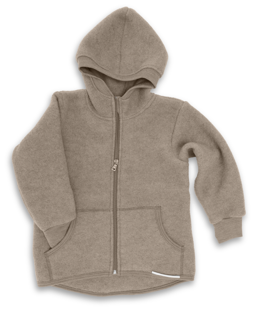 Wood Grooves Viscose-Silk Clipped Jacquard Longline Coat