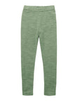 Engel children's 100% organic wool leggings in sage heather