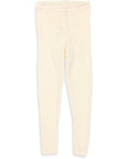 Engel 100% wool kids leggings in natural