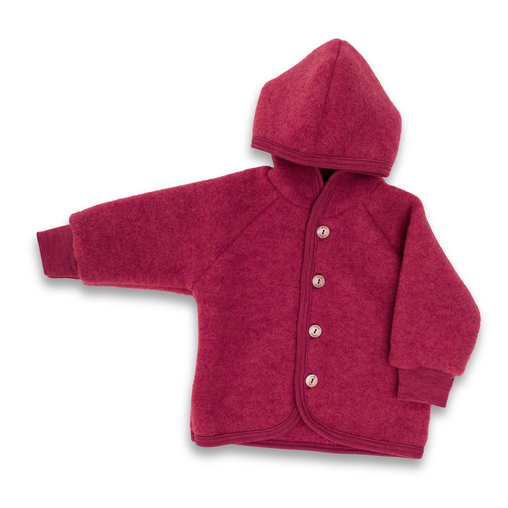 Hooded wool fleece jacket Lane – Bigelow