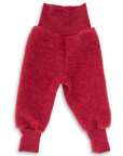 Engel wool fleece pants in jasper melange