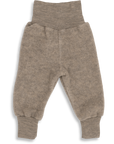 Engel wool fleece pants in walnut melange