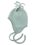 Wool fleece hat with tassel