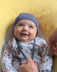 Wool baby bonnet