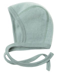 Wool fleece baby bonnet