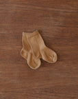 Grodo organic cotton socks in caramel