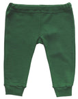 Hocosa wool/silk baby pants in green