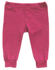 Hocosa wool/silk baby pants in pink