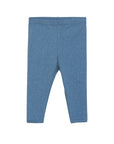 Serendipity's organic cotton azur baby leggings