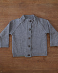 Photo of a preloved Nooks wool knit cardigan in caribou
