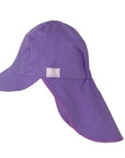 Pickapooh Legionar organic cotton sun hat in purple