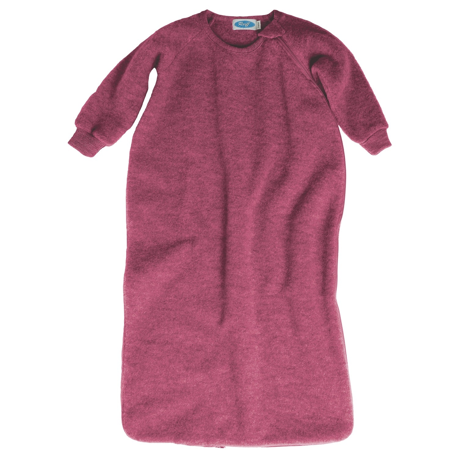 Wool fleece long sleeve sleepsack