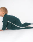 Wool knit long sleeve sleepsack