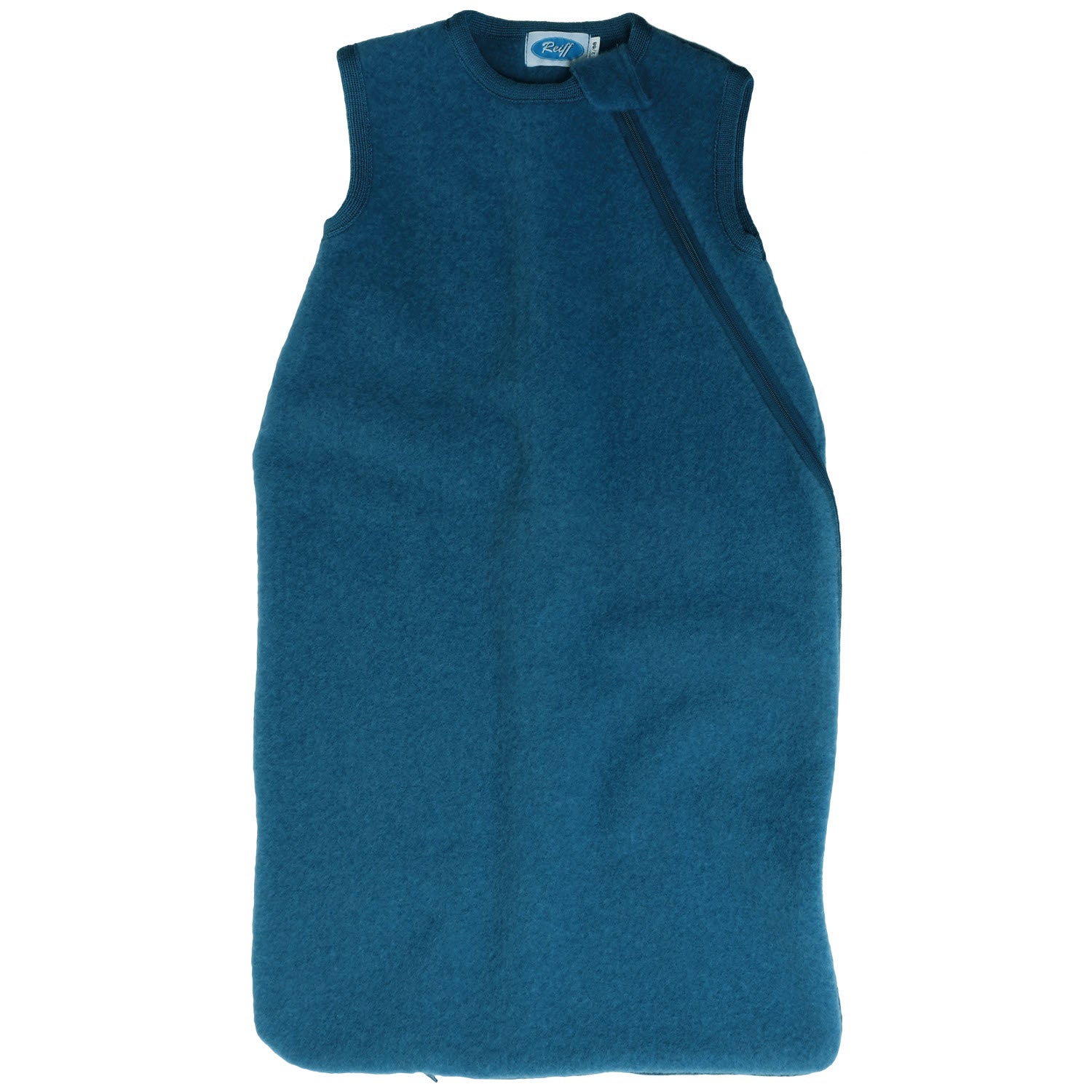 Reiff wool fleece sleeveless sleepsack in ocean