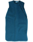 Reiff wool fleece sleeveless sleepsack in ocean