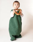 Wool fleece sleeveless sleepsack