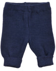 Wool knit pants