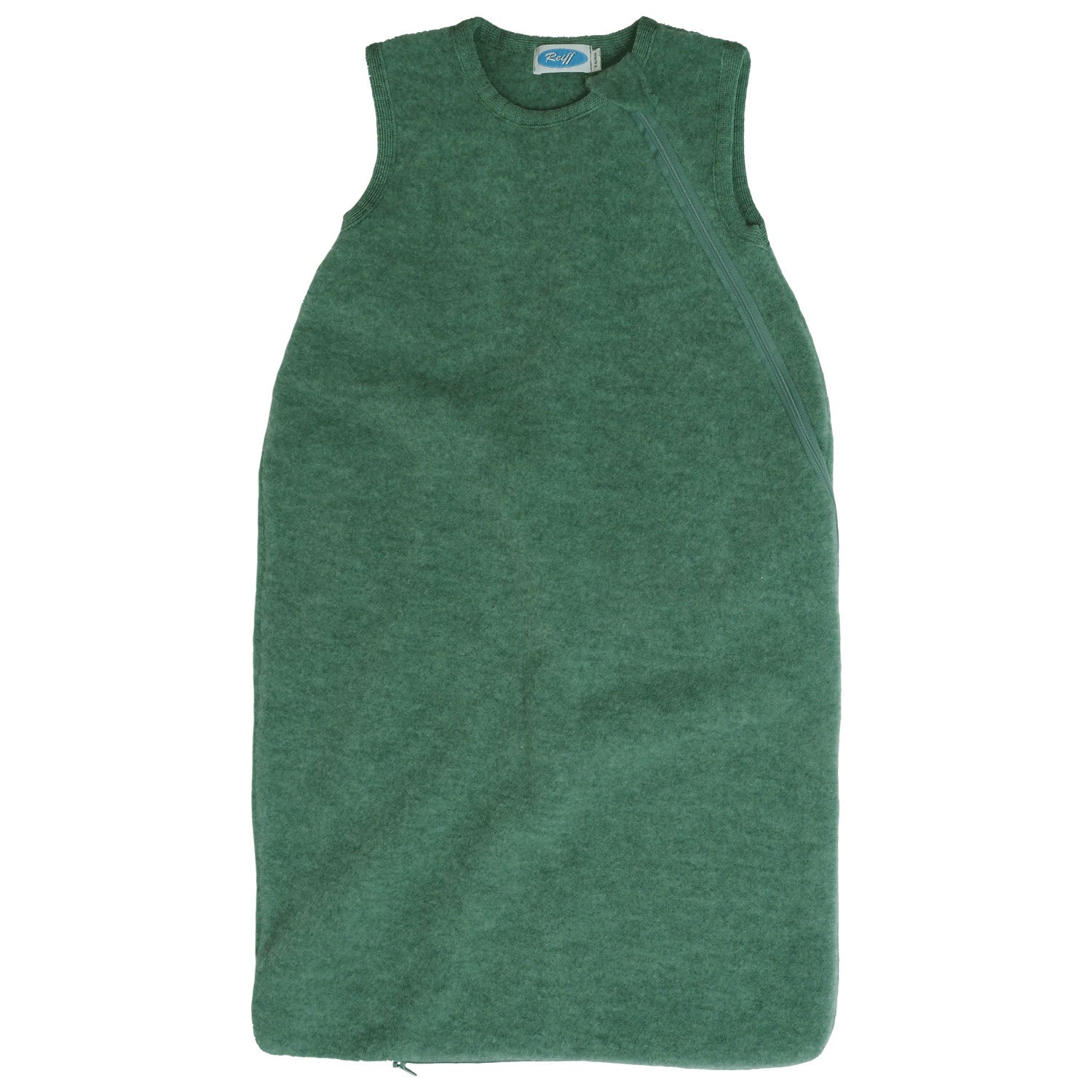 Reiff wool fleece sleeveless sleepsack in sage