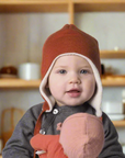 boy in Reiff wool hat with cotton lining