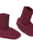 Boiled wool booties