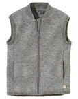 Boiled wool vest