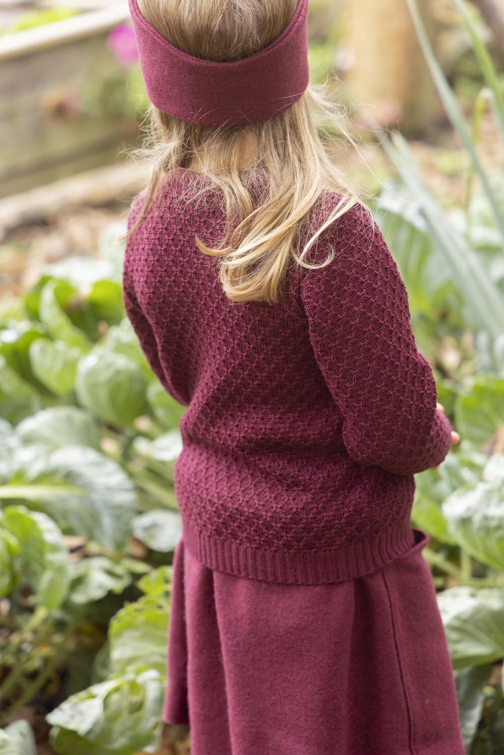 Wool Aran sweater