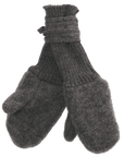 Wool fleece mittens