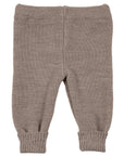 Wool knit pants