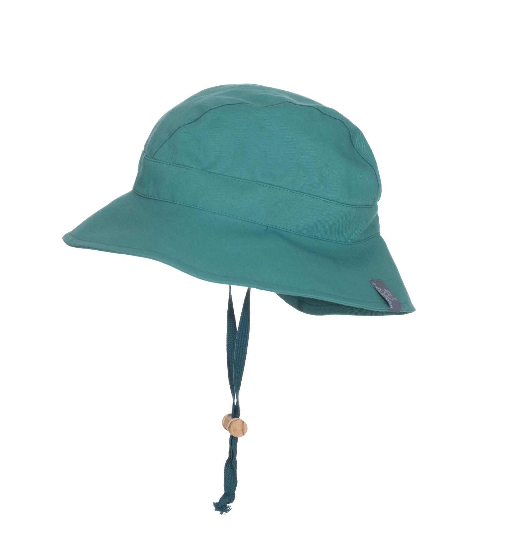 Pickapooh organic cotton Fritzi sun hat in Teal