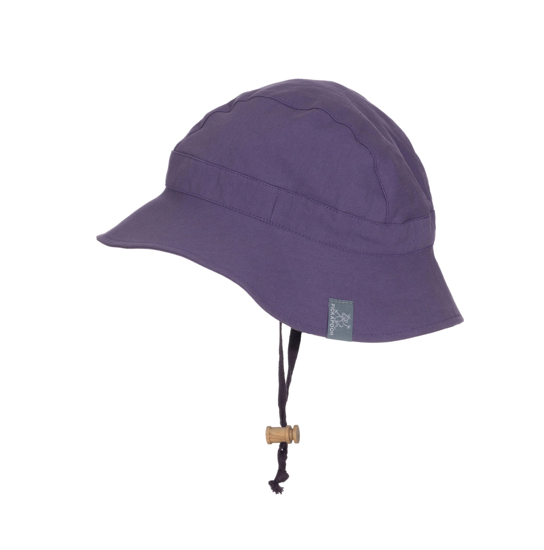 Pickapooh organic cotton Fritzi sun hat in Navy